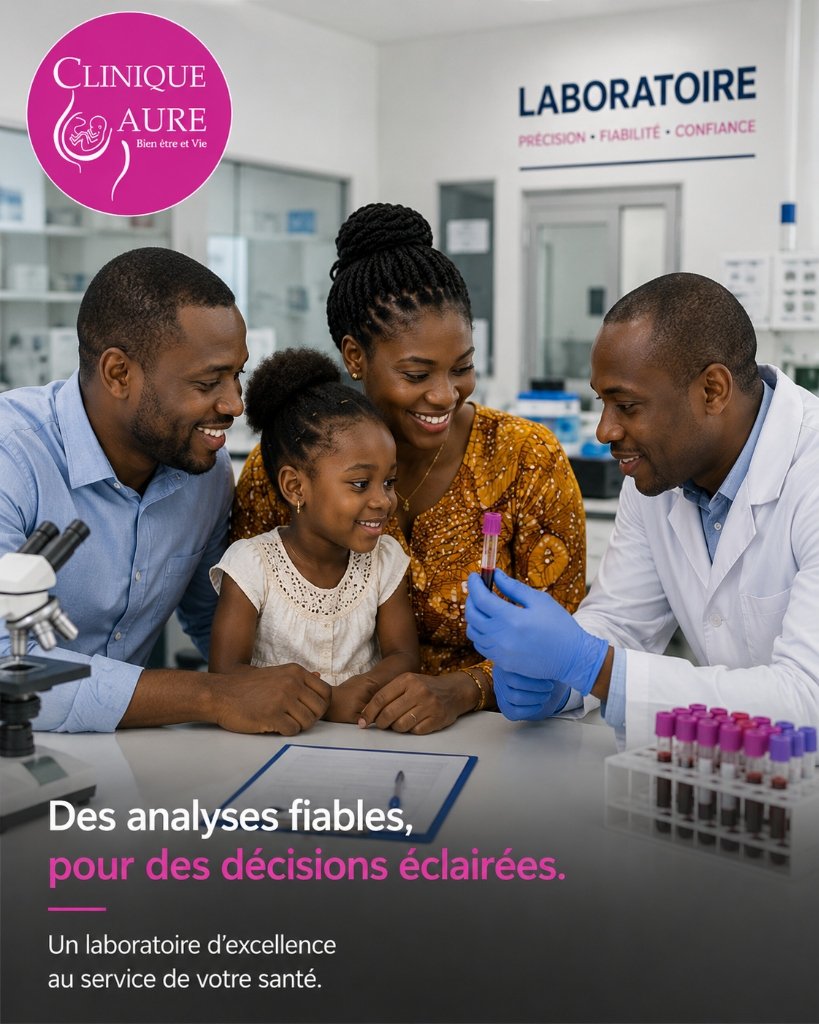 Des analyses fiables, pour des décisions éclairées. Un laboratoire d'excellence au service de votre santé.